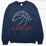 Cleveland Basketball Game Day Rhinestone Shirt, Mascot Shirt, Sports Matching Shirt, Best Father's Day Shirt Gift Ever, Basketball Love Gift