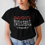 Kansas City Football Rhinestone Shirt – Sparkling Fan Apparel, Stylish T-shirt, Sweatshirt, Hoodie, V-Neck, Perfect for Game Day &Team Pride