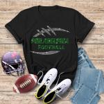 Philadelphia Game Day Rhinestone T-Shirt, Comfy Football Shirt, Game Day Mascot Tee Shirt, Sundays Outfit  for Sports Lovers, Tailgate Top