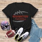 Washington Game Day Rhinestone T-Shirt, Retro Football Team Game Day Shirt, Football Fans Apparel, Comfort Colors Sunday Sports Shirt