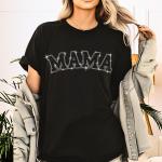 Cute Mama Rhinestone T-Shirt, Mommy Shirt, New Mom Sweatshirt, Special Gift For Mother's Day, Mom Birthday, Christmas or Casual Wear