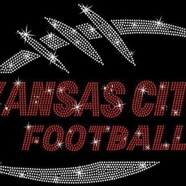 Kansas City Game Day Rhinestone T-Shirt, Funny Football Sweatshirt, Football Shirt for Women and Men, Best Football Gift Tee Shirt
