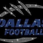 Dallas Game Day Rhinestone T-Shirt, Sunday Football Sweater, Football Lovers Tee Shirt, Team Mascot Shirt, Football Mom and Dad Sweatshirt