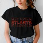Atlanta Rhinestone Football Shirt, Shine Bright and Show Your Team with This Stylish, High-Quality Design, Perfect for Game Days & Tailgates