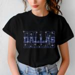 Dallas Rhinestone Football Shirt, Shine Bright and Show Your Team with This Stylish, High-Quality Design, Perfect for Game Days & Tailgates