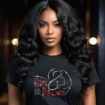 Girl Power Rhinestone T-Shirt, Women’s Day Sparkling Tee, Feminist Empowerment Shirt, Gift for Her, Stylish Women’s Rights T-Shirt, Mom Gift