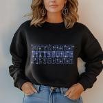 Pittsburgh Rhinestone Football Shirt, Shine Bright and Show Your Team with This Stylish, Quality Design, Perfect for Game Days & Tailgates