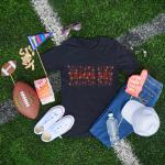 Tampa Bay Rhinestone Football Shirt, Shine Bright and Show Your Team with This Stylish, High-Quality Design, Perfect for Game Days&Tailgates