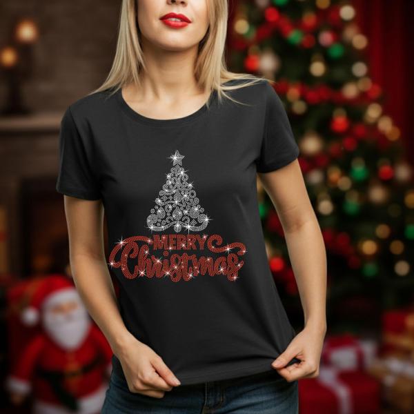 Merry Christmas! Celebrate with Our Fun Xmas T-Shirt, Perfect Gift for Family & Friends, Gift for Noel, Unique Design Santa Hat Shirt