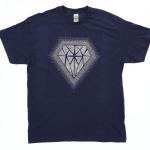 Sparkling Giant Diamond Rhinestone T-Shirt, Eye-Catching Shiny Diamond Shirt, Unisex Shirt Design for Women or Men, Best Friends Gift