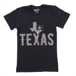 State Of Texas Rhinestone T-Shirt Map with Star, Texas Border Shirt, Texas Patriot Sweatshirt,  Western Texas Tee-Shirt Gift  for Texan