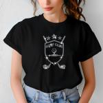 Golf Club Rhinestone T-Shirt, Sparkly Golf Tee, Women's Golf Shirt, Golf Lover Gift, Golf Tournament Outfit, Bling Sports T-Shirt