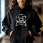 Golf Mom Rhinestone Shirt, Bling Golf Tee, Women's Golf Shirt, Golf Mom Gift, Sparkly Golf Apparel, Golf Tournament Outfit, Sports Tee