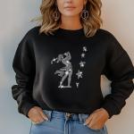 Bling Women Golfer Shirt, Rhinestone Golf Swing Tee, Sparkly Golf Apparel, Women's Golf Gift, Golf Tournament Outfit, Sports Fashion