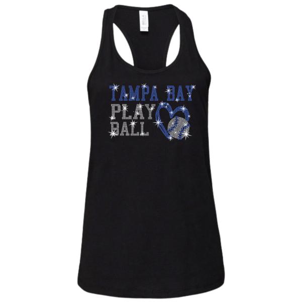 Tampa Bay Rhinestone Baseball Shirt, Baseball Lovers Matchday Shirt, Stylish Unisex Classic Fit Hooded Sweatshirt, Mama Baseball Tee