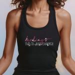 Darling This Is Just a Chapter T-Shirt – Inspirational Bling Tee, Motivational Sparkle Shirt, Rhinestone Graphic Tee, Uplifting Fashion