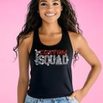 Personalized Cheer Squad Rhinestone Shirt, Custom Sports Tee, Bling Cheer Mom, Custom Spirit Wear, Cheer Team Gift Shirt, Custom Cheer Shirt