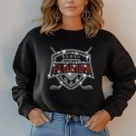 Florida Hockey Rhinestone T-Shirt, Bling Sports Tee, Sparkling Hockey Shirt, Custom Team Apparel, Game Day Shirt, Gift for Fans
