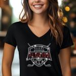 Florida Hockey Rhinestone T-Shirt, Bling Sports Tee, Sparkling Hockey Shirt, Custom Team Apparel, Game Day Shirt, Gift for Fans