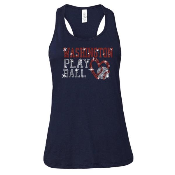 Washington Rhinestone Baseball Shirt, Baseball Lovers Matchday Shirt, Stylish Unisex Classic Fit Hooded Sweatshirt, Mama Baseball Tee