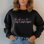 Darling This Is Just a Chapter T-Shirt – Inspirational Bling Tee, Motivational Sparkle Shirt, Rhinestone Graphic Tee, Uplifting Fashion