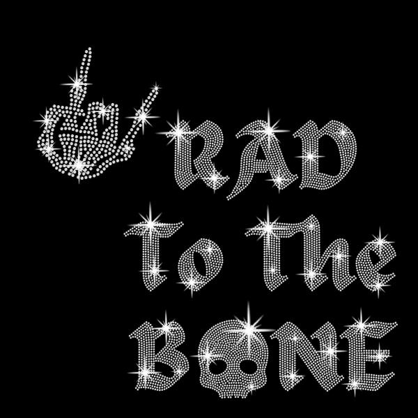 Rad To The Bone Rhinestone Shirt, Radiologic Technologist Shirt, Radiologist Shirt, Rad Tech Shirt, Xray Tech Shirt, Gift For Xray Tech