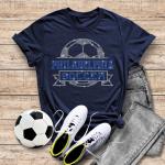 Philadelphia Rhinestone T-Shirt, Soccer Team Tee, Soccer Fan Sports Apparel, Soccer Mom Clothing  Gift for Women, Gift for Sport Lover