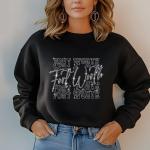Fort Worth Rhinestone Football T-Shirt - Sparkly Game Day Tee for Fans, Tailgates & Sports Events - Game Day Gift for Football Lovers