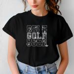 Golf Retro Stylish Rhinestone T-Shirt, Sparkly Women's Golf Tee, Golf Lover Shirt, Bling Golf Apparel, Gift for Golfers, Golf Fashion