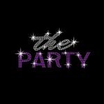 The Party Rhinestone Hat, Party Hat, After Party Hat, Bachelorette Party Hat, Snapback 5 Panel Cap