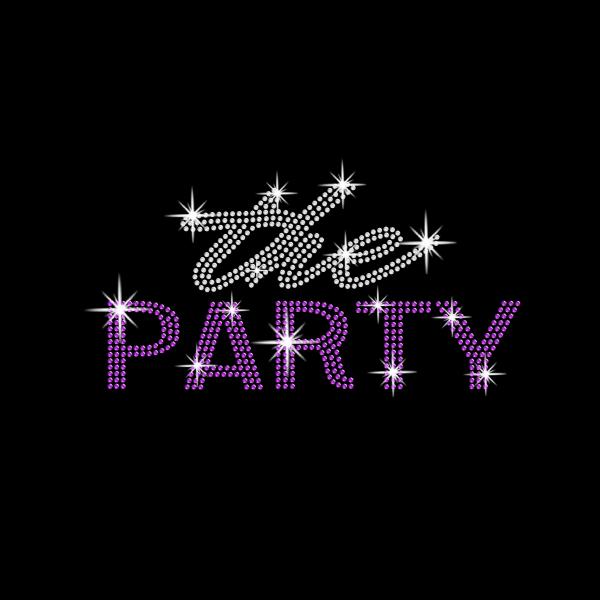 The Party Rhinestone Hat, Party Hat, After Party Hat, Bachelorette Party Hat, Snapback 5 Panel Cap