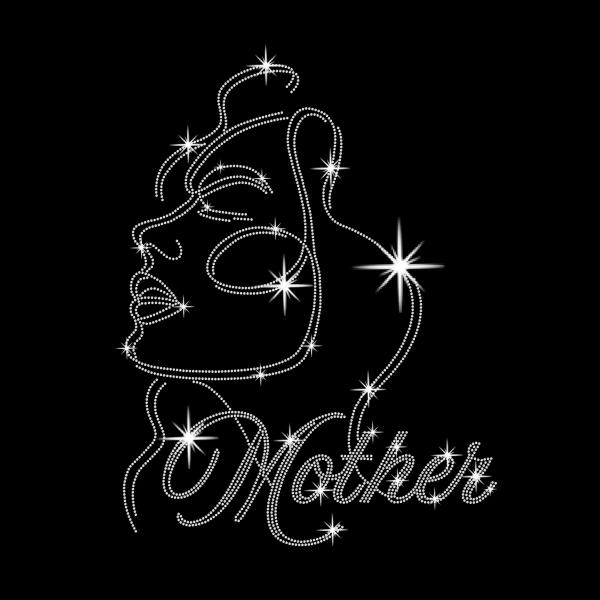Mother's Day Rhinestone Shirt, Mother's Day Bling Shirt, Gift For Mother, Mother's Day Shirt, Mama Shirt, Grandma's Shirt