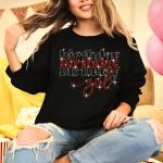 Birthday Girl Rhinestone T-Shirt with Stacked Font, Cool Party Tee-Shirt, Girl's Bling Shirt, Trendy Casual Wear, Gift for Daughter