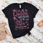 Birthday Rhinestone T-Shirt for Queens Born in June, Birthday Shirt For Girl, Birthday Gift for Women, Gemini Season Hoodie