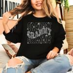 Grammy Rhinestone T-Shirt, Special Mother Tee-Shirt, Matching Trip Shirt, Grandma Gift for Mimi Gigi Nana, Granny Birthday Sweatshirt