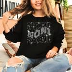 Noni Rhinestone T-Shirt, Best Mama Ever Tee-Shirt, Mother's Day & Birthday Gift from Grandkids, Grateful Thanksgiving Matching Shirt